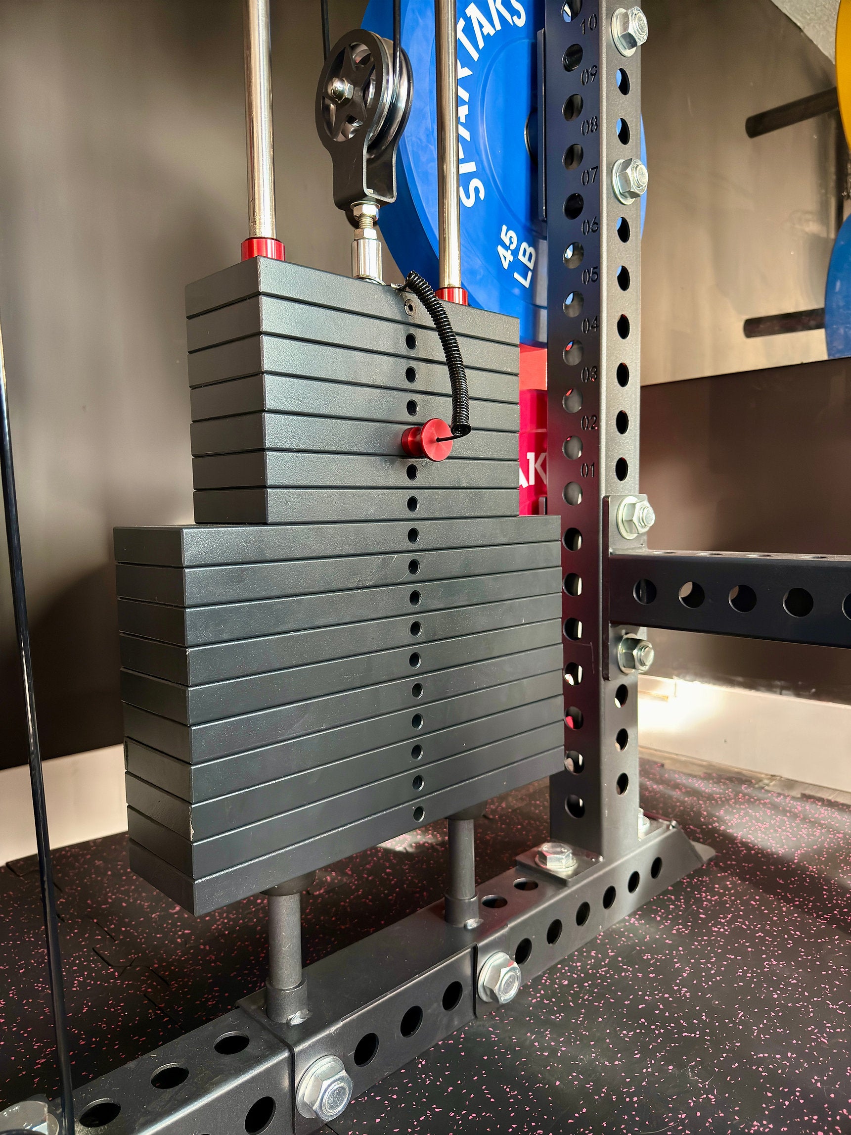 QM1108 | 8-Post All-In-One Functional Trainer | 3”x3” 9-Gauge Steel | Commercial-Grade Strength System