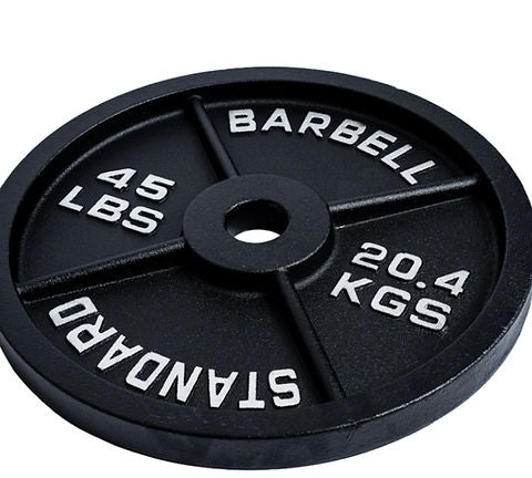 QMAX Cast Iron Olympic Weight Plates $1.2/lb