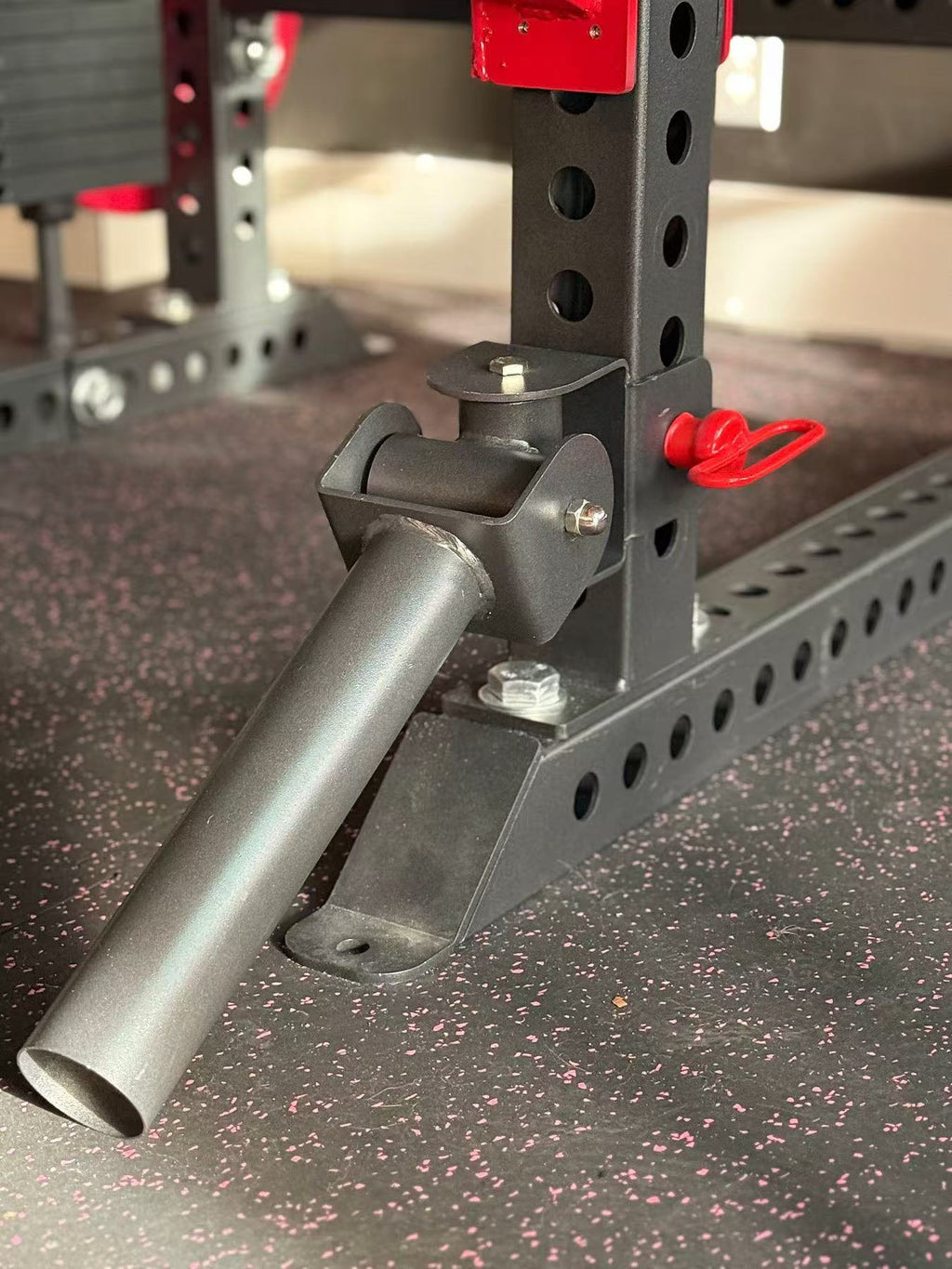 QM1102 Functional Squat Rack with Dual Pulley | 3”x3” 9-Gauge Steel | All-in-One Trainer