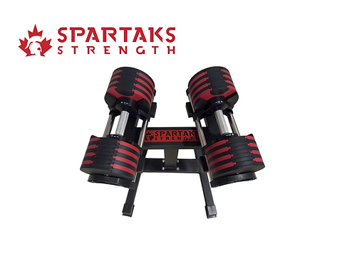 90LB Adjustable Dumbbells Pair -5LB Increments