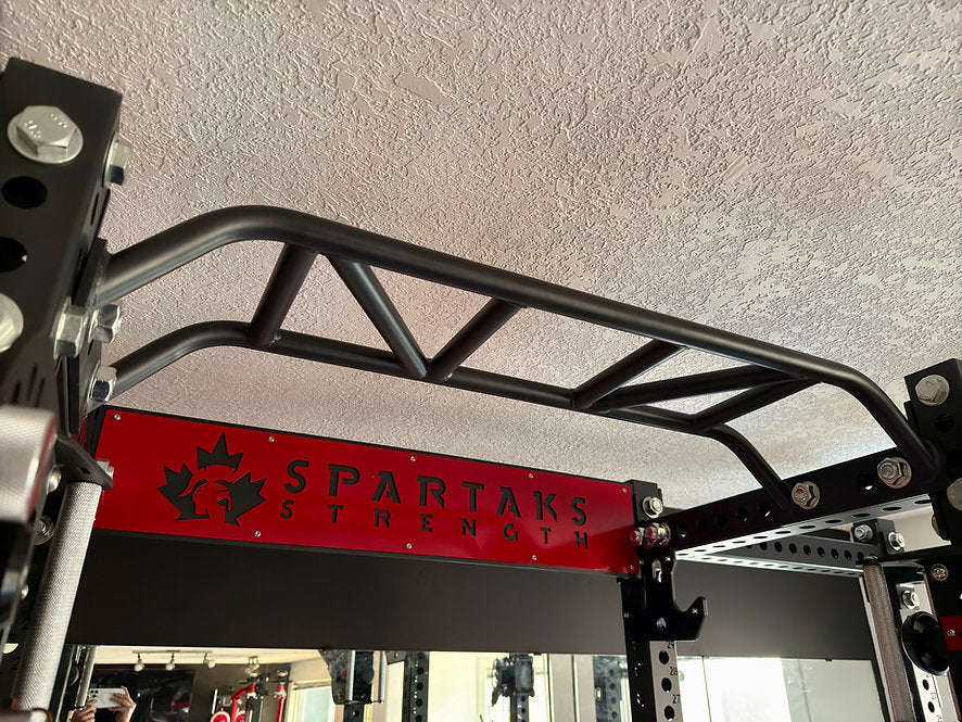 KB2402 Functional Squat Rack with Dual Pulley | 3”x3” 9-Gauge Steel | All-in-One Trainer