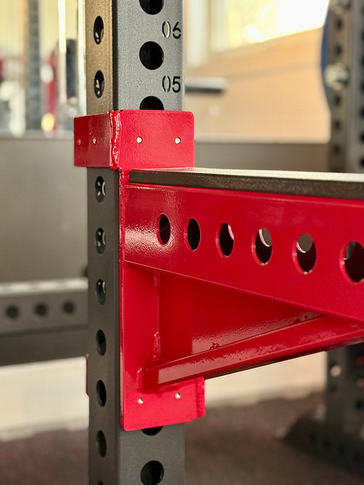 QM1102 Functional Squat Rack with Dual Pulley | 3”x3” 9-Gauge Steel | All-in-One Trainer