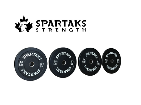 SPARTAKS High Performance Bumper Plates 230lbs Set $1.2/lb