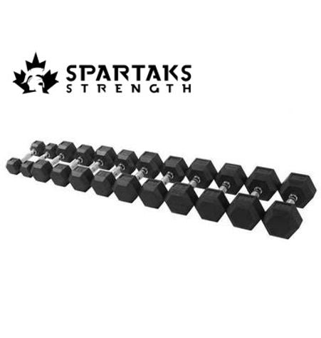 Spartaks Strength 210 lb. Dumbbell Set with Stand