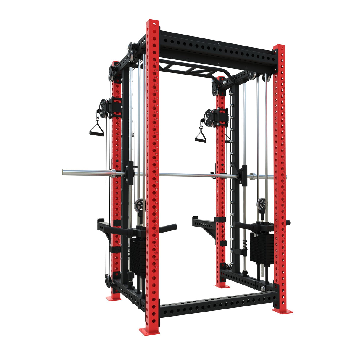 QMAX Dual-Handle 3-in-1, rear three-quarter view