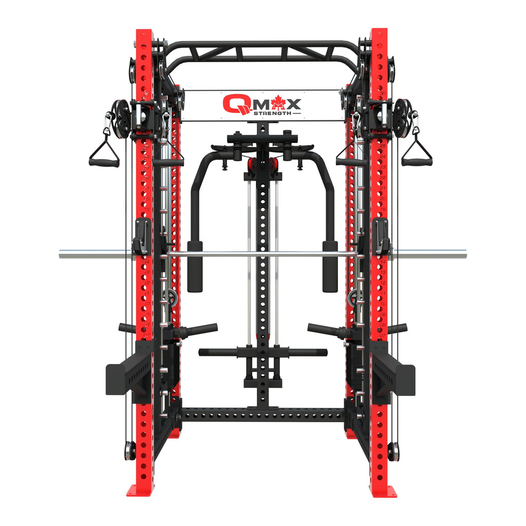 QMAX Dual-Handle 3-in-1 with Pec Deck, front view
