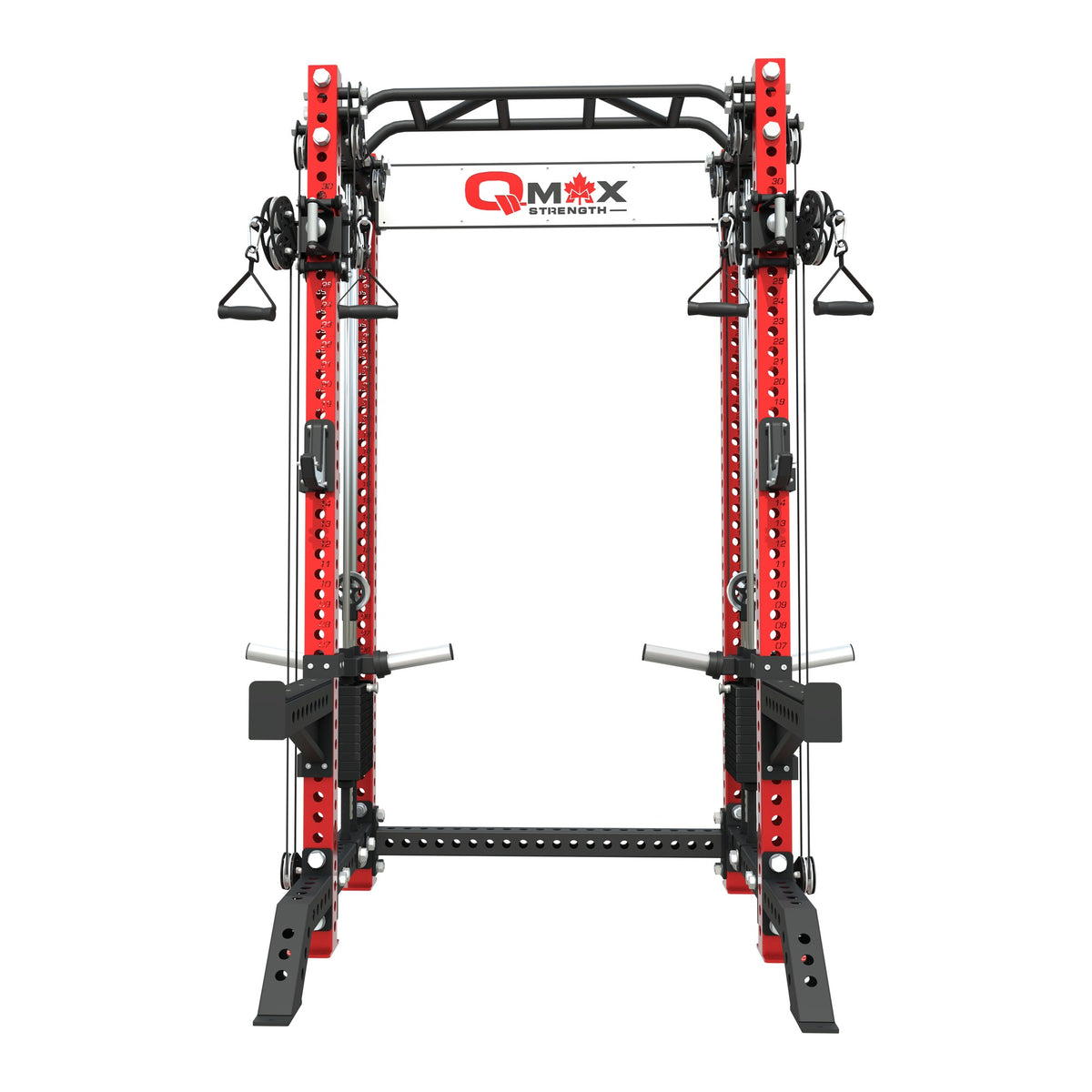 QMAX Dual-Handle Functional Trainer, front view