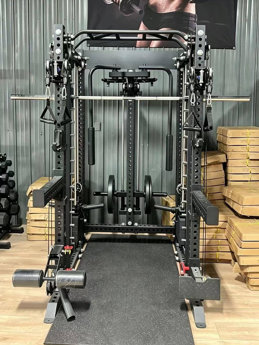 Machine Smith QMAX dans la salle d'exposition